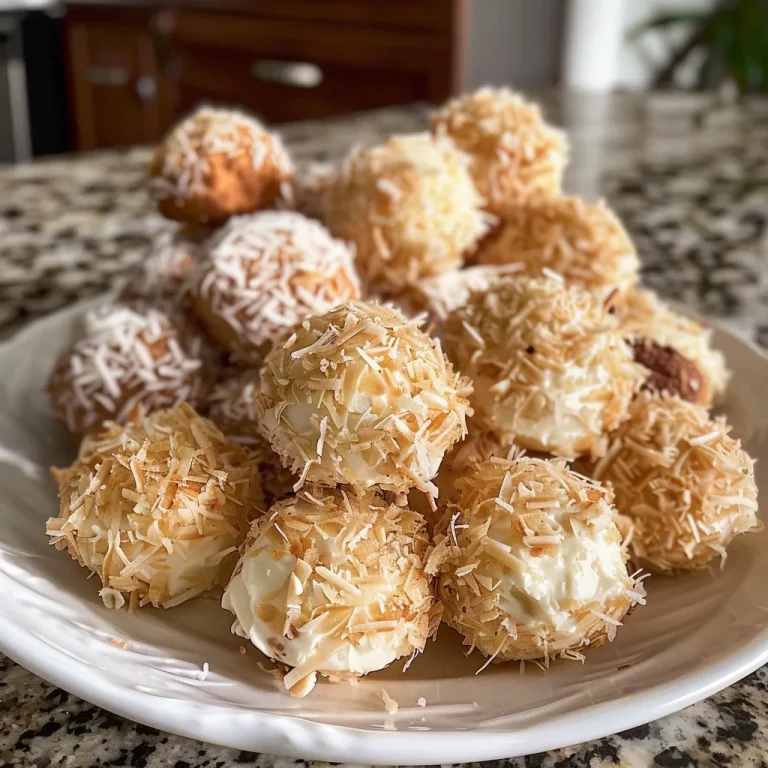 Bombons de coco e avelã em destaque, com textura suave.