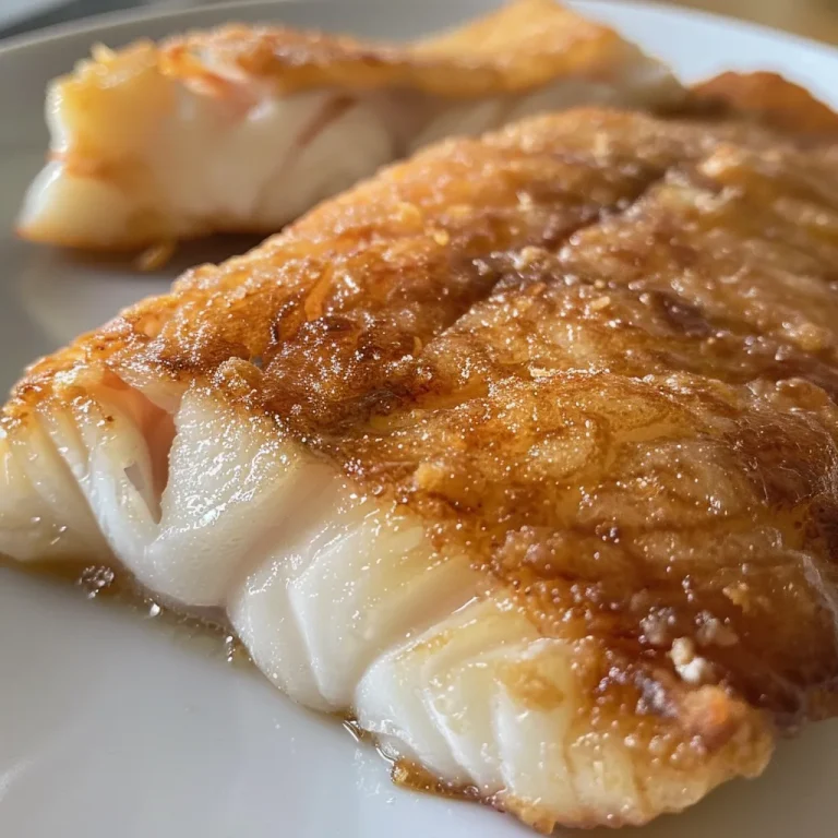 Filé de peixe empanado crocante com uma camada dourada.