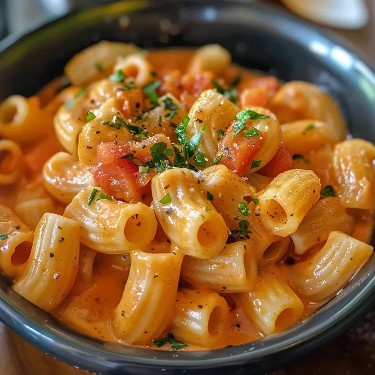 Close-up de um prato de Macarrão ao Molho Sugo com queijo parmesão.