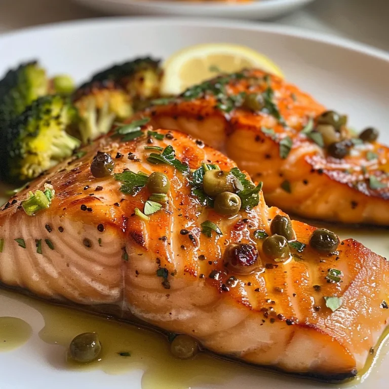 Um prato de salmão grelhado com legumes coloridos ao lado.