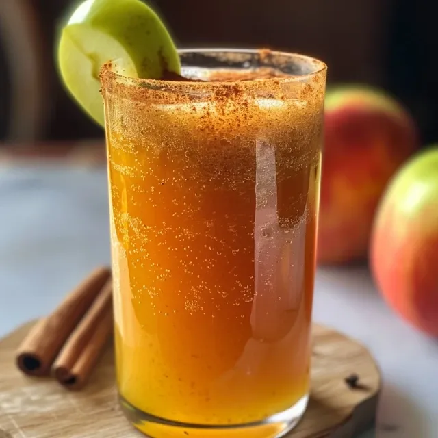 Side view of a vibrant apple popsicle, showcasing its refreshing texture.