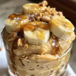 Close-up of frozen banana peanut butter bites arranged on a plate.