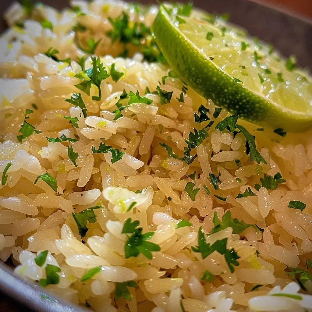 ['Prato de Arroz de Limão com ingredientes frescos ao lado.', 'Close-up de Arroz de Limão decorado com ervas.', 'Arroz de Limão em um prato raso, com limão ao redor.', 'Porção de Arroz de Limão com alho e cebola visíveis.']