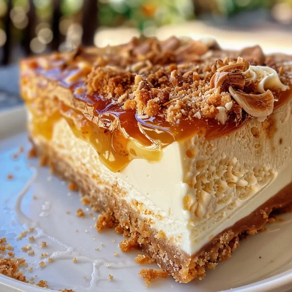['Cheesecake de maracujá com cobertura brilhante.', 'Fatia de cheesecake de maracujá em um prato.', 'Close-up de cheesecake de maracujá decorado com polpa.', 'Cheesecake de maracujá com borda de biscoito.']