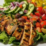 ['Peito de frango grelhado suculento com temperos peruanos.', 'Frango grelhado marinado, com especiarias e ervas visíveis.', 'Close-up de frango grelhado com cor dourada e textura suculenta.', 'Prato de frango grelhado, exibindo marinada e apresentação apetitosa.']