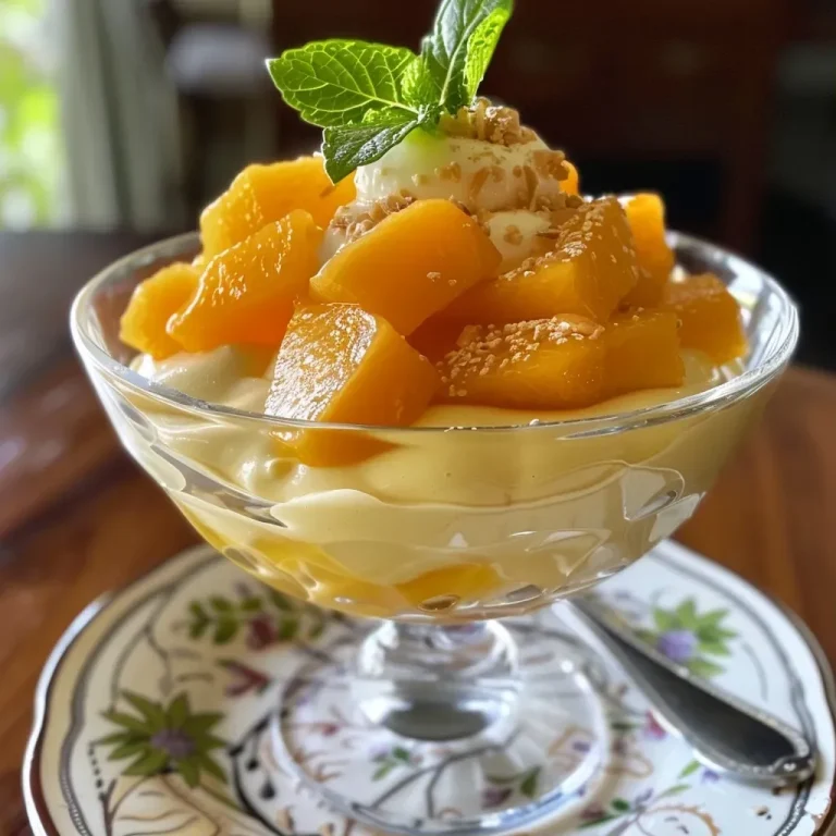 ['Mousse de maracujá cremosa em um recipiente transparente.', 'Close de mousse de maracujá decorada com polpa da fruta.', 'Mousse de maracujá fácil em uma colher, mostrando sua textura.', 'Porção de mousse de maracujá em um prato, com detalhes da superfície.']