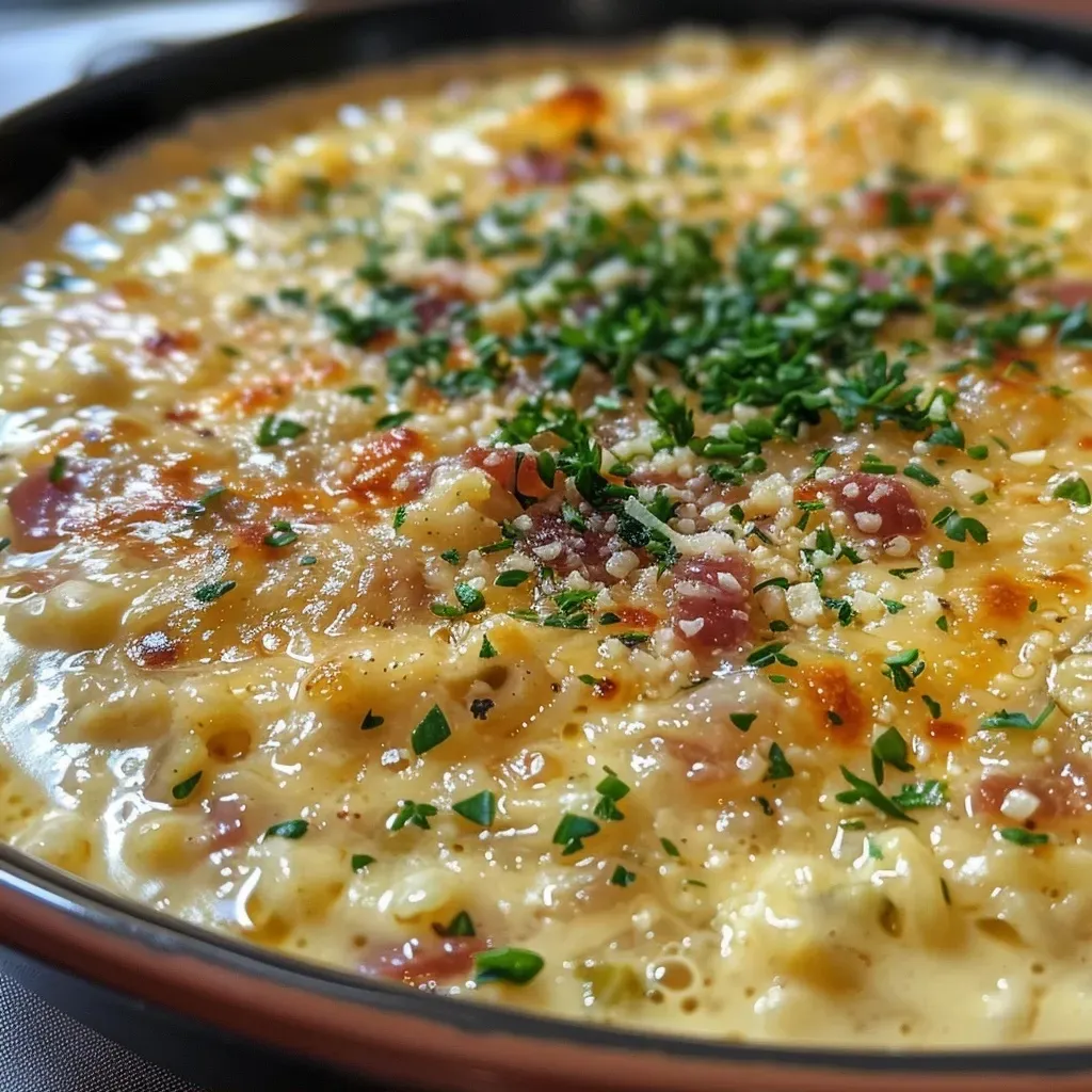 ['Nhoque de ricota com alho poró e parmesão, servido em um prato.', 'Close de nhoque de ricota, decorado com alho poró e queijo parmesão.', 'Porção de nhoque de ricota com pesto de alho poró e queijo.', 'Prato de nhoque de ricota com acabamento de parmesão e alho poró.']