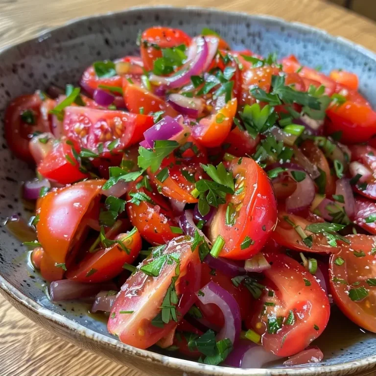 ['Salada colorida com folhas verdes, tomates, pepino e cebola.', 'Close-up de uma salada refrescante com ingredientes variados.', 'Prato de salada com mistura de folhas, tomates cherry e cebola roxa.', 'Salada rápida com vegetais frescos e molho de azeite.']