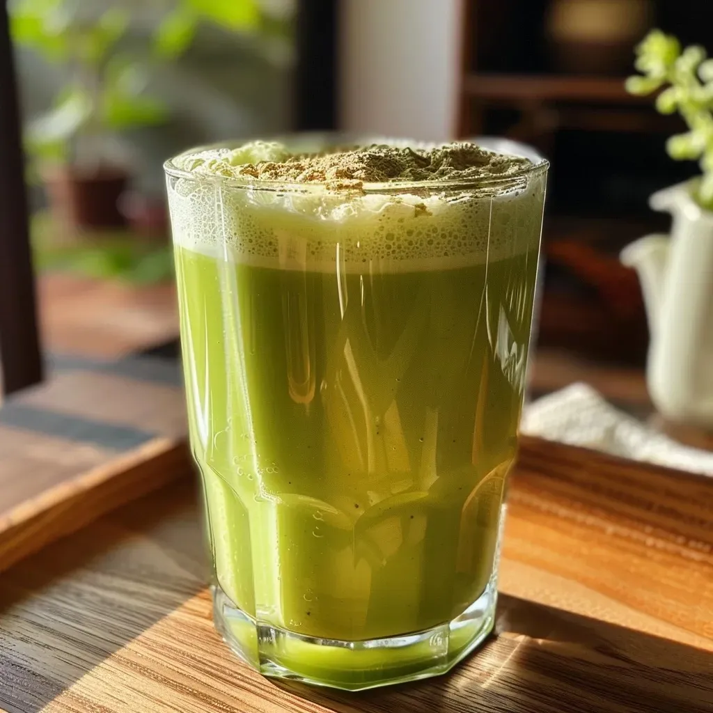 ['Close-up de um copo de suco de milho cremoso.', 'Detalhe de um suco de milho cremoso em um copo.', 'Suco de milho cremoso servido em um copo, vista lateral.', 'Copo de suco de milho cremoso, mostrando sua textura.']