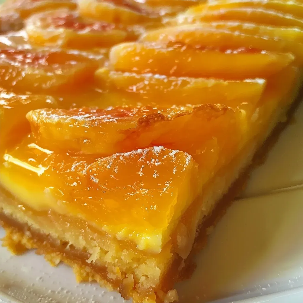 ['Torta de maracujá com camada cremosa e crosta dourada.', 'Vista lateral de uma torta refrescante de maracujá.', 'Detalhe da torta de maracujá, mostrando sua textura cremosa.', 'Close de uma deliciosa torta de maracujá com decoração de limão.']