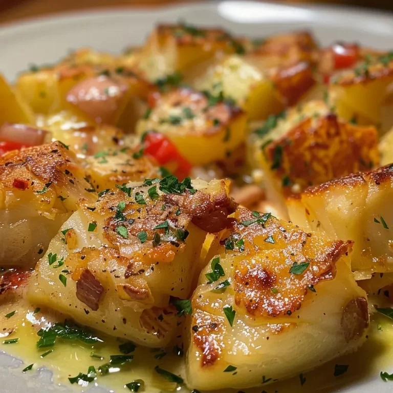 ['Close-up de bacalhau à portuguesa com batatas e pimentões.', 'Prato de bacalhau desfiado com batatas e azeitonas.', 'Bacalhau à portuguesa servido com pimentões vermelhos.', 'Detalhe de batatas e bacalhau em uma receita tradicional.']