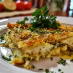 ['Filé de bacalhau coberto com crosta crocante de pistache e limão siciliano.', 'Close-up de bacalhau com uma crosta verde de pistache e fatias de limão.', 'Prato de bacalhau com crosta de pistache e decorado com limão siciliano.', 'Bacalhau assado com pistache, apresentando uma crosta dourada e perfumada.']