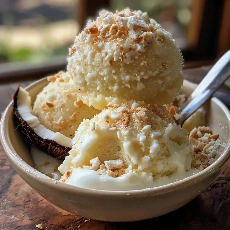 ['Bolo de Coco Gelado com cobertura de coco em flocos.', 'Imagem lateral de um bolo de coco gelado e fofo.', 'Bolo gelado de coco com textura úmida e deliciosa.', 'Close-up de fatia de bolo de coco gelado com cobertura.']
