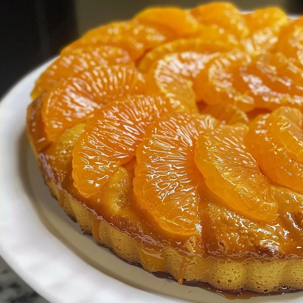 ['Bolo de laranja caseiro com calda suculenta em destaque.', 'Vista lateral de um bolo de laranja caseiro coberto com calda.', 'Fatia de bolo de laranja caseiro com calda, exibindo sua textura.', 'Detalhe do bolo de laranja caseiro, revelando a calda brilhante.']