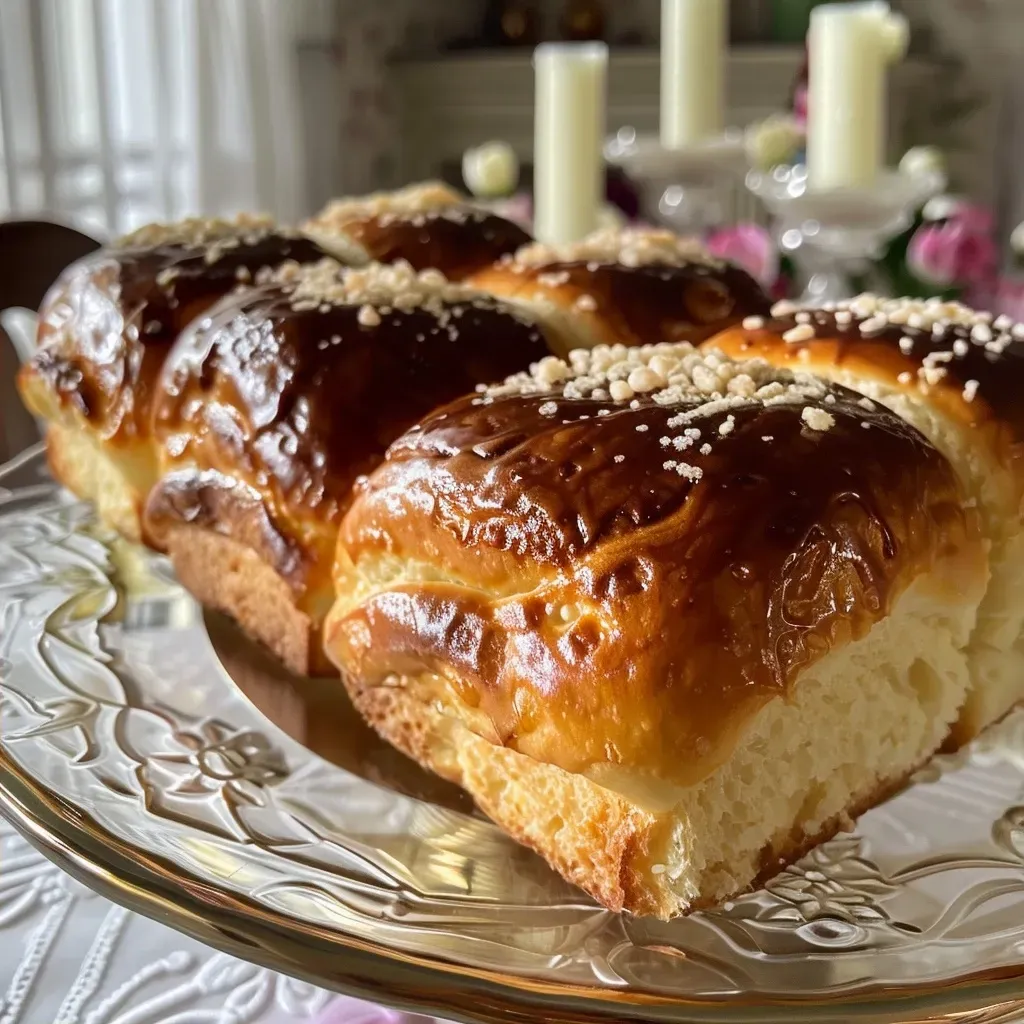 ['Bolo formigueiro em fatias, com cobertura dourada.', 'Close da lateral de um bolo formigueiro cremoso.', 'Bolo formigueiro decorado, com textura macia e fofa.', 'Fatias de bolo formigueiro em um prato, mostrando os ingredientes.']