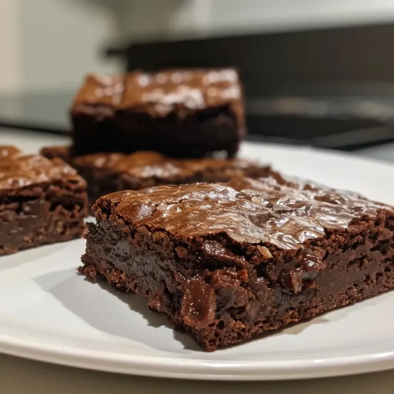 ['Brownies de iogurte grego à vista, com textura suculenta.', 'Close-up de brownies irresistíveis feitos com iogurte grego.', 'Deliciosos brownies de chocolate sem açúcar, lado a lado.', 'Brownies de iogurte grego, mostrando a textura úmida.']
