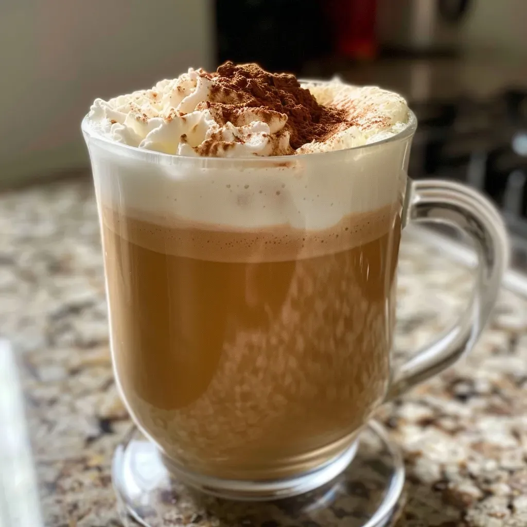['Cappuccino proteico sem açúcar em uma xícara.', 'Close de um cappuccino proteico com espuma cremosa.', 'Bebida de cappuccino proteico servida em uma mesa.', 'Detalhe de cappuccino proteico sem açúcar com canela.']