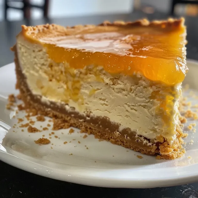 ['Cheesecake de maracuyá com textura cremosa e coberto com polpa da fruta.', 'Close-up de cheesecake de maracuyá, mostrando sua camada cremosa e decoração.', 'Fatia de cheesecake de maracuyá com bordas douradas e cobertura de maracuyá.', 'Cheesecake de maracuyá em ângulo, destacando sua consistência e cor vibrante.']