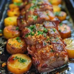 ['Costela suculenta com batatas na panela de pressão.', 'Close-up de costela e batata cozinhando em panela de pressão.', 'Porção de costela e batatas, ensopados na panela.', 'Costela bovina e batatas prontas na panela de pressão.']
