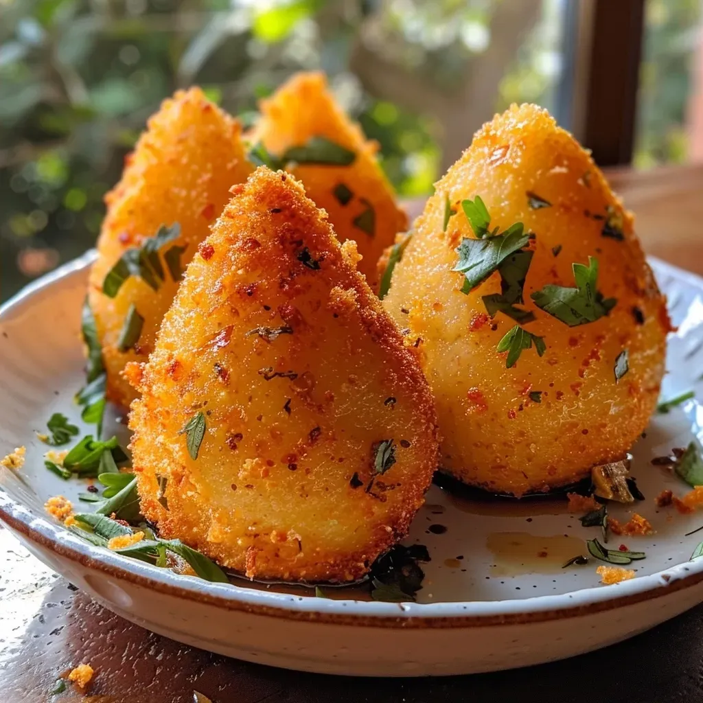 ['Coxinha da asa dourada e suculenta na airfryer.', 'Close-up de coxinha da asa crocante e apetitoso.', 'Porção de coxinha da asa com temperos na airfryer.', 'Coxinha da asa com cor dourada e ingredientes visíveis.']