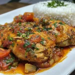 ['Escondidinho Fit de Frango com purê de mandioquinha.', 'Prato de escondidinho de frango saudável com purê amarelo.', 'Camadas de frango desfiado e purê de mandioquinha em um recipiente.', 'Close-up de escondidinho de frango, destacando a textura do purê.']