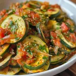 ['Espaguete de abobrinha fresco servido em um prato.', 'Close-up de espaguete de abobrinha com molho de tomate.', 'Prato de espaguete de abobrinha com ingredientes frescos ao fundo.', 'Espaguete de abobrinha apresentado com queijo parmesão por cima.']