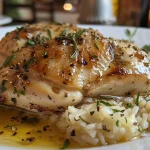 ['Peito de frango empanado com gergelim crocante.', 'Frango com crosta de gergelim dourado no prato.', 'Close de peito de frango coberto com sementes de gergelim.', 'Frango crocante com gergelim em foco.']