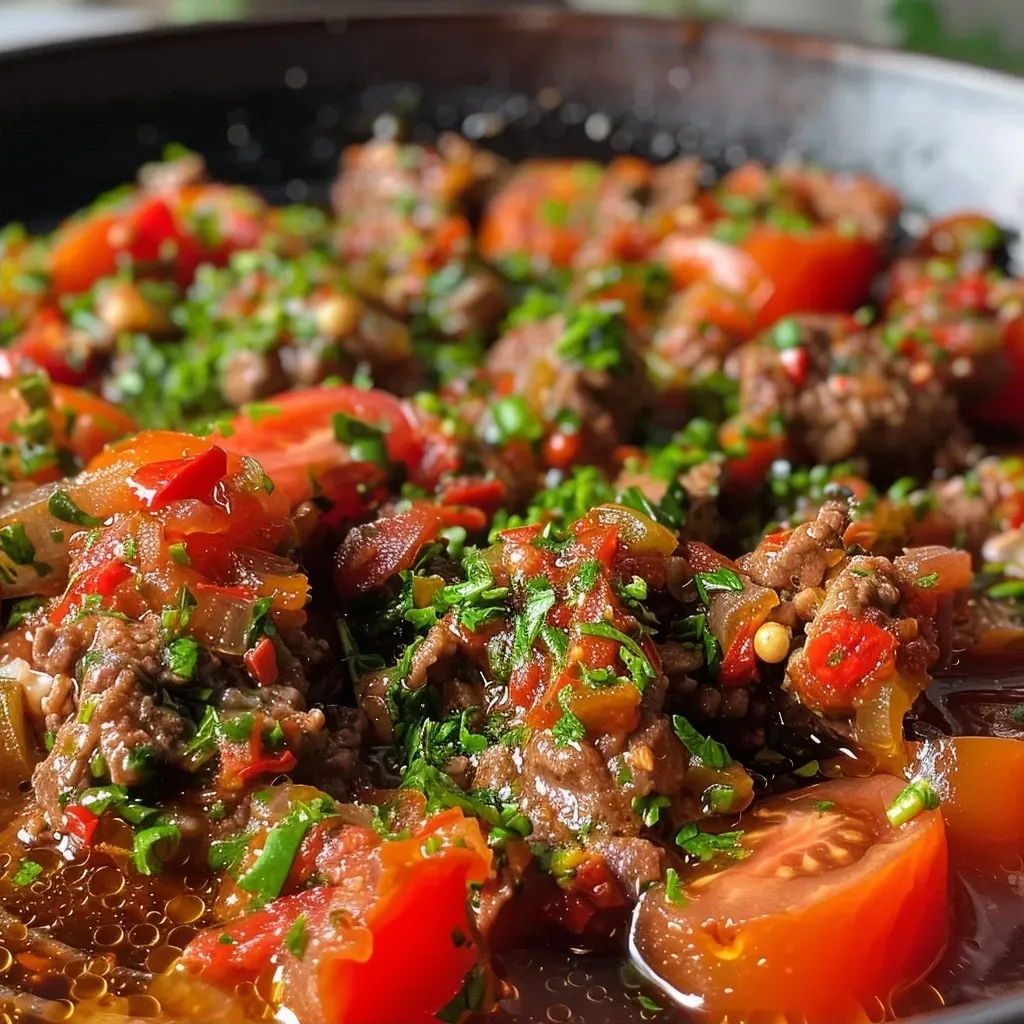['Lasanha de abobrinha à bolonhesa, com camadas de abobrinha e carne moída.', 'Close-up de uma lasanha de abobrinha à bolonhesa saborosa e suculenta.', 'Porção de lasanha de abobrinha à bolonhesa, mostrando as camadas e a textura.', 'Lasanha de abobrinha à bolonhesa, com ingredientes frescos e bem apresentados.']