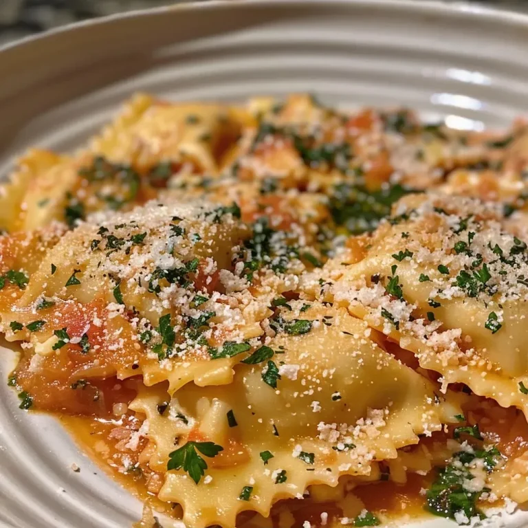 ['Molho cremoso para ravioli em uma tigela, com textura rica.', 'Close-up de um molho de ravioli, com pedaços de alho e ervas.', 'Detalhe do molho para ravioli, com queijo parmesão por cima.', 'Molho para ravioli servido em uma panela, com ervas frescas.']
