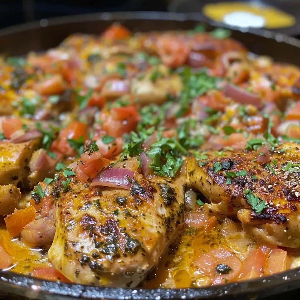 ['Panqueca de frango recheada com requeijão e coberta com molho.', 'Close-up de panqueca de frango com requeijão, mostrando recheio suculento.', 'Panqueca de frango com aparência dourada e cremosidade do requeijão.', 'Panqueca de frango apresentada de lado, destacando a textura e recheio.']