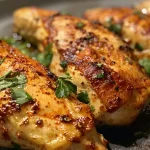 ['Peito de frango recheado com espinafre e queijo, com um molho suculento.', 'Close-up de peito de frango com recheio de espinafre, exibindo sua textura suculenta.', 'Frango recheado com espinafre e cream cheese, mostrando detalhes do recheio.', 'Vista lateral de peito de frango recheado, com espinafre e queijo derretido.']