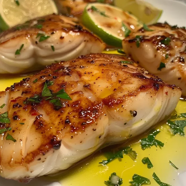 ['Filés de peixe grelhado com molho de limão e ervas frescas.', 'Prato de peixe grelhado decorado com fatias de limão.', 'Close de peixe grelhado com molho de limão e temperos.', 'Filés de tilápia grelhados servidos com molho de limão.']
