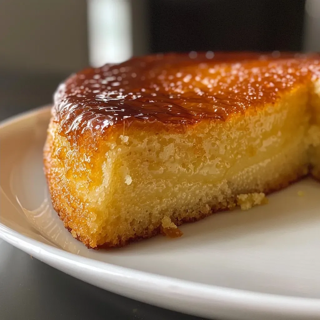 ['Petit Gateau de doce de leite assado com crosta dourada.', 'Close-up de um Petit Gateau de doce de leite suculento.', 'Petit Gateau de doce de leite saindo da air fryer.', 'Porção de Petit Gateau de doce de leite com textura macia.']