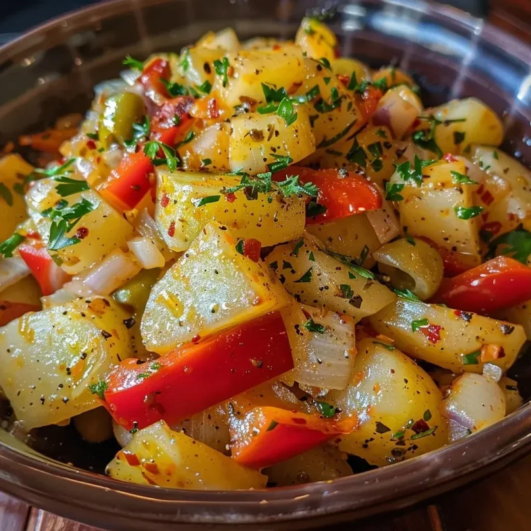 ['Prato de bacalhau à portuguesa com batatas e pimentões.', 'Bacalhau à portuguesa servido com azeitonas e salsinha.', 'Close-up de uma deliciosa receita de bacalhau.', 'Bacalhau com batatas e temperos em um prato colorido.']