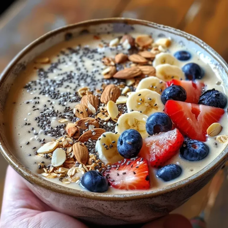 ['Smoothie Bowl de café saudável com frutas e granola.', 'Tigela de smoothie de café com toppings de sementes e coco.', 'Close-up de um smoothie bowl de café com amêndoas e frutas.', 'Smoothie Bowl energizante de café com iogurte grego e frutas.']