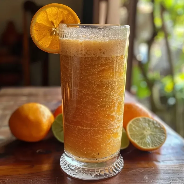 ['Copo de suco vermelho com morangos e folhas de manjericão.', 'Bebida refrescante de suco com morangos e bergamotas.', 'Close de um suco vibrante feito com frutas e ervas.', 'Suco gelado de morango e bergamota em copo transparente.']