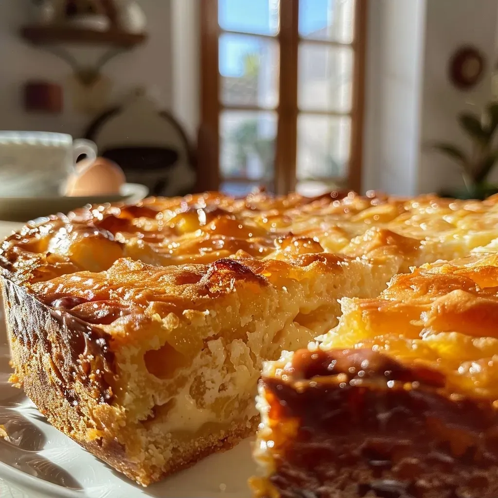 ['Torta Cremosa de Frango com crosta dourada.', 'Close-up da fatia de Torta Cremosa de Frango.', 'Torta Cremosa de Frango recheada com frango desfiado e queijo.', 'Torta Cremosa de Frango com ingredientes frescos ao redor.']