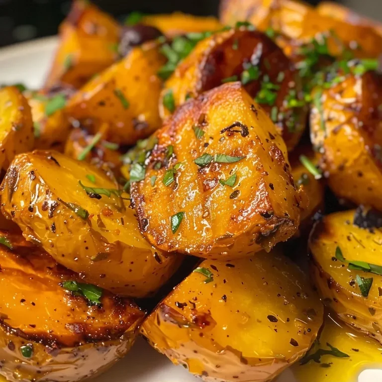 Batatas rústicas crocantes em uma tábua de madeira.