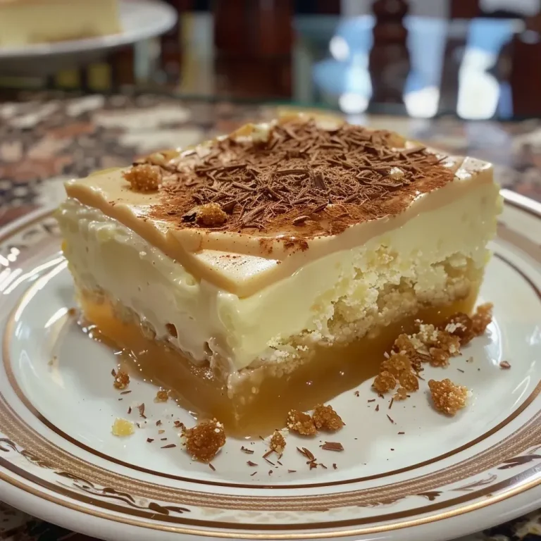 Bolo com glacê espelhado em uma apresentação lateral.