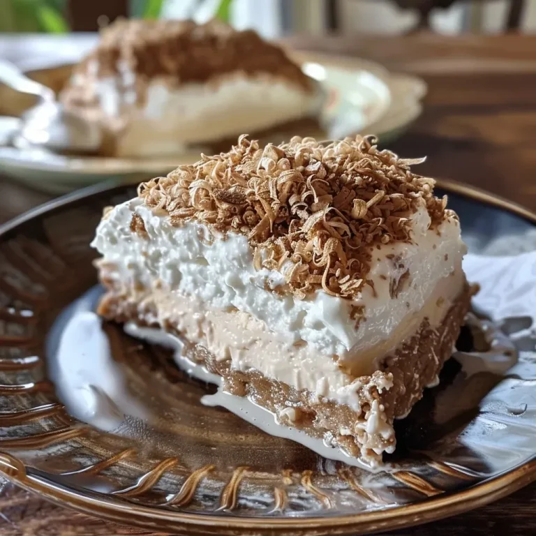 Descubra a Delícia do Bolo Gelado de Coco Low Carb para Adoçar Seus Dias Bolo Gelado de Coco Low Carb com camadas de coco ralado.