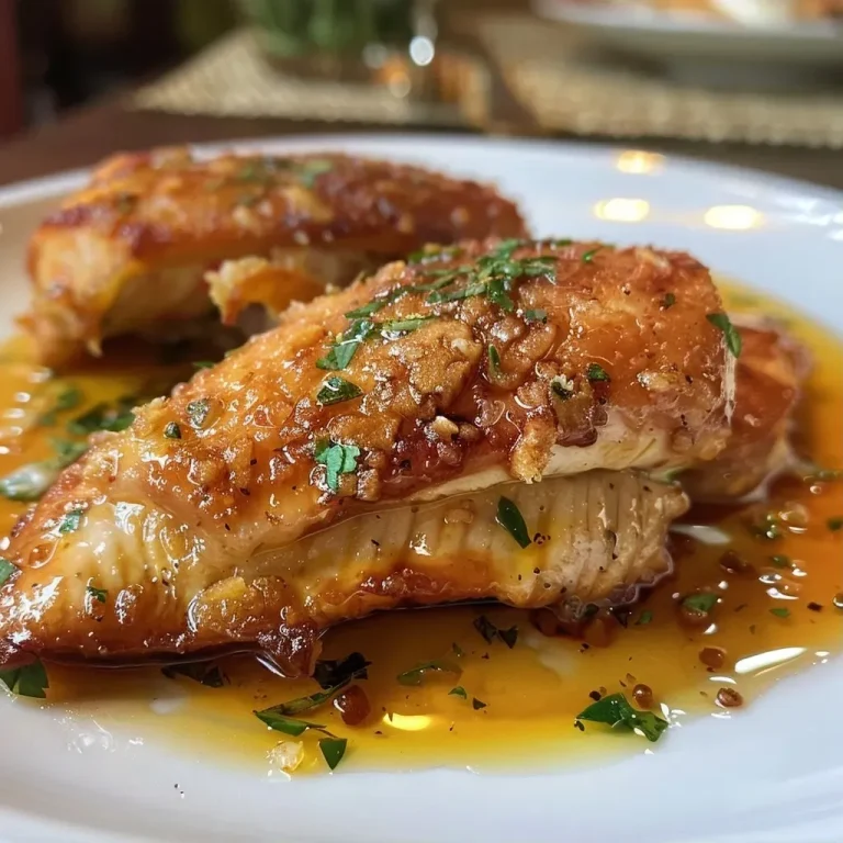 Frango Empanado Sem Fritura: Sabor e Saúde em Cada Mordida! Frango empanado crocante em uma apresentação apetitosa.