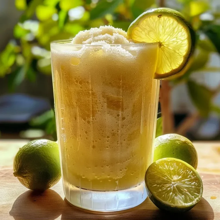 Descubra a Limonada Suíça que Vai Refrescar Seus Dias com um Toque de Cremoso Copo de limonada suíça cremosa com limões e hortelã.