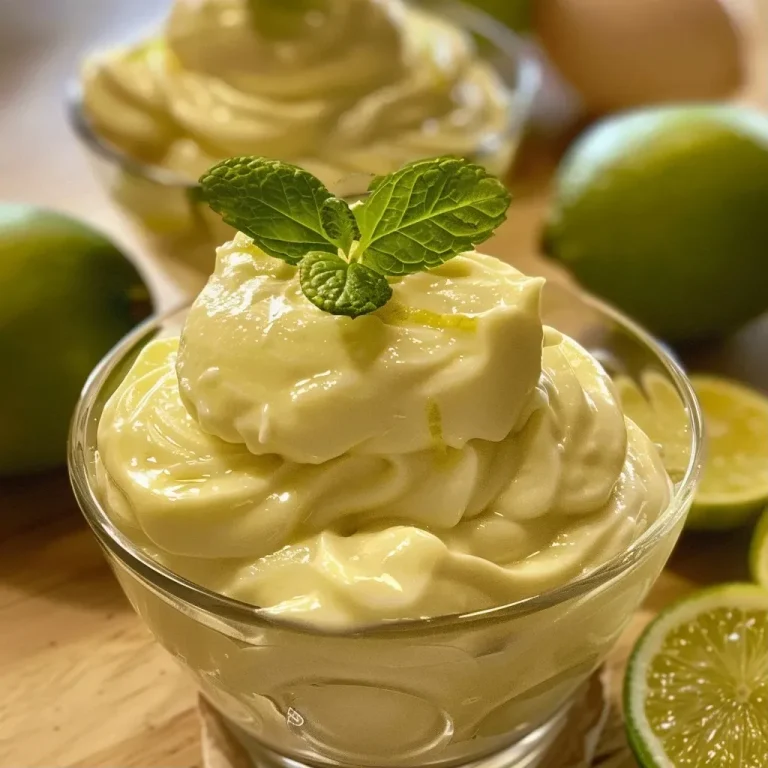 Delicie-se com um Mousse Fit de Limão: Sabor e Saúde em Cada Colherada! Mousse fit de limão em taça, com textura cremosa.