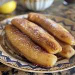 Rabanadas assadas com crosta dourada e recheio suculento.