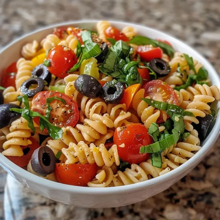 Salada de Macarrão Integral: Uma Explosão de Cores e Sabores na Sua Mesa! Salada de macarrão integral com vegetais e queijo cheddar.
